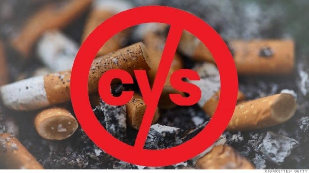 CVS Quits Tobacco