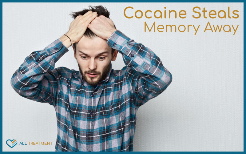 Cocaine Steals Memory Away
