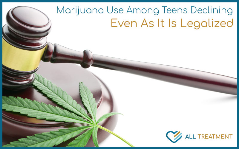 Marijuana Use Among Teens Declining Even as it is Legalized