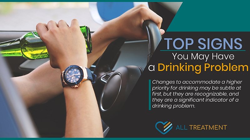 Top Five Signs You May Have a Drinking Problem